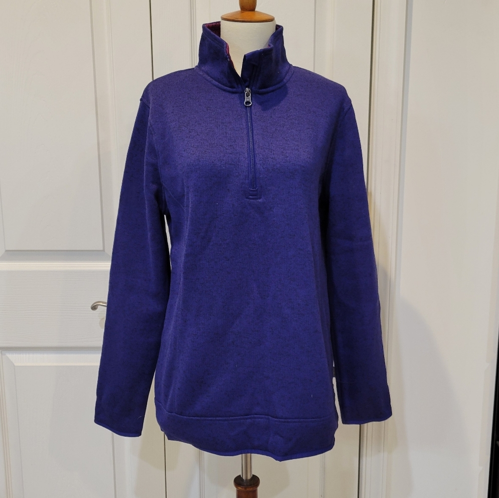 Eddie Bauer Sweater Fleece Pullover 1X11